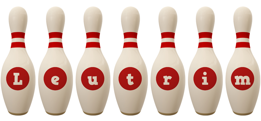 Leutrim bowling-pin logo