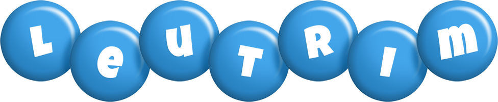 Leutrim candy-blue logo