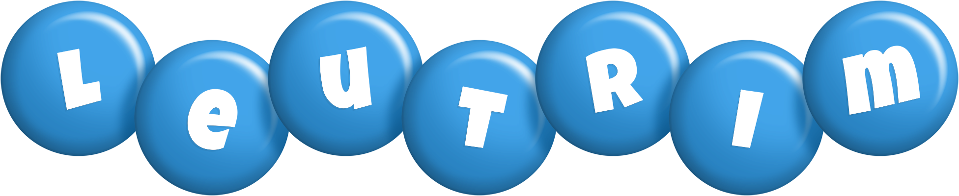 Leutrim candy-blue logo