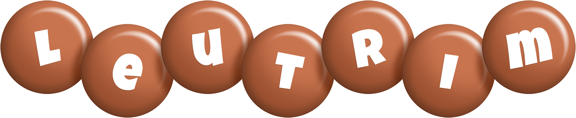Leutrim candy-brown logo