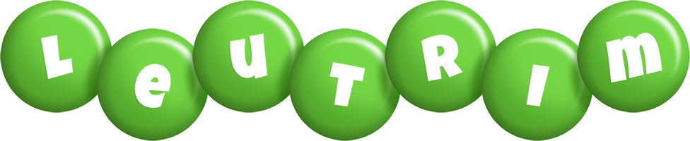 Leutrim candy-green logo