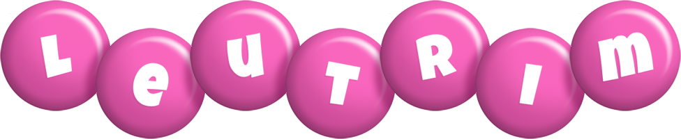 Leutrim candy-pink logo