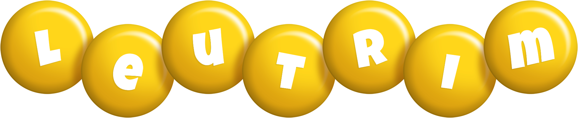 Leutrim candy-yellow logo