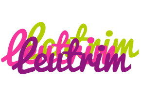 Leutrim flowers logo