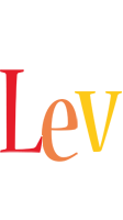 Lev birthday logo