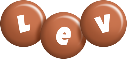 Lev candy-brown logo