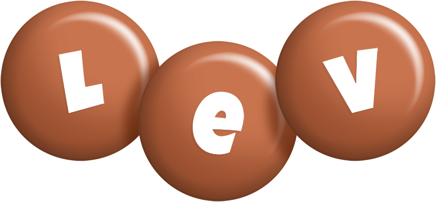 Lev candy-brown logo