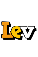 Lev cartoon logo