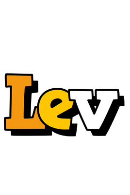 Lev cartoon logo