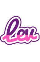 Lev cheerful logo