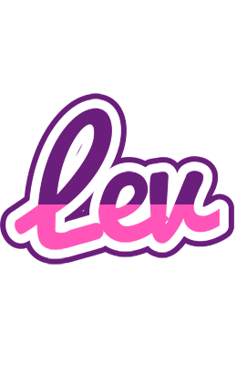 Lev cheerful logo