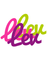 Lev flowers logo