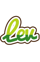 Lev golfing logo