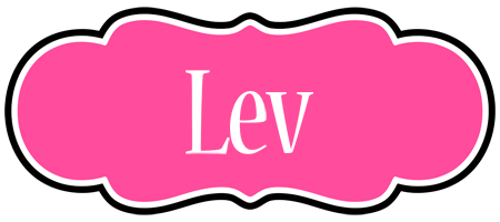 Lev invitation logo