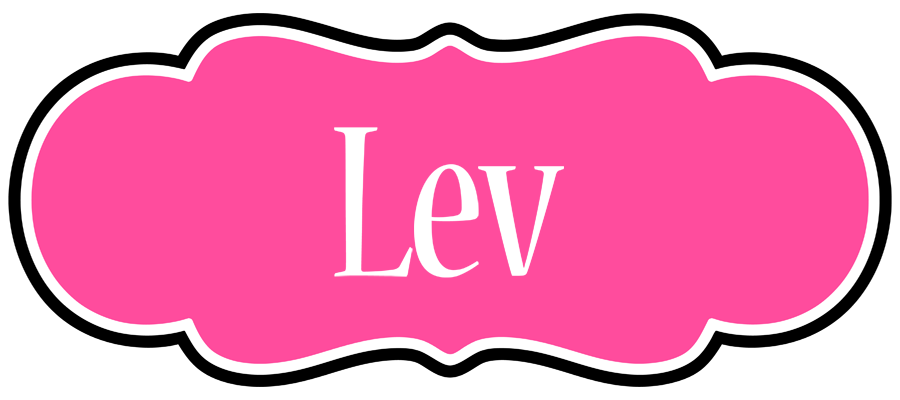 Lev invitation logo