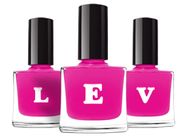 Lev nails logo