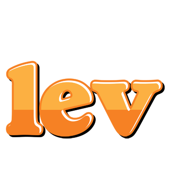 Lev orange logo
