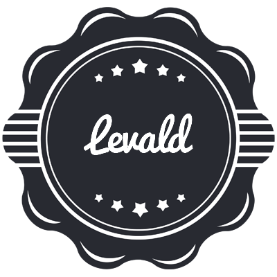 Levald badge logo