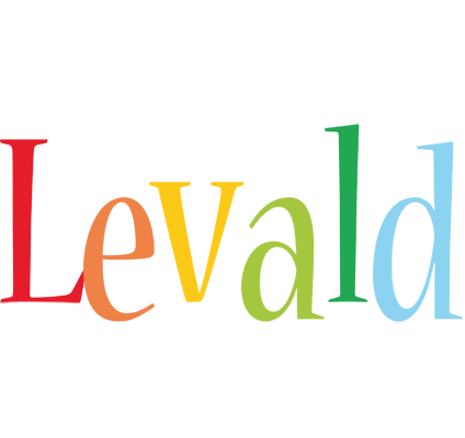Levald birthday logo