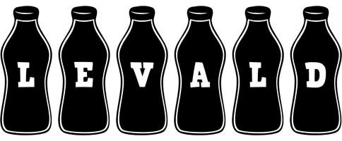 Levald bottle logo