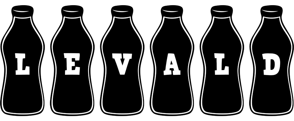 Levald bottle logo