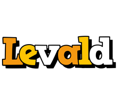 Levald cartoon logo