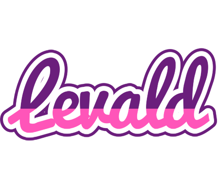 Levald cheerful logo