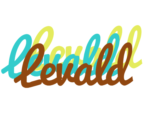 Levald cupcake logo