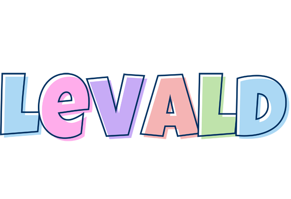 Levald pastel logo
