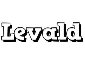 Levald snowing logo