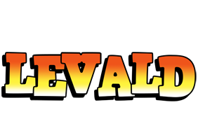 Levald sunset logo