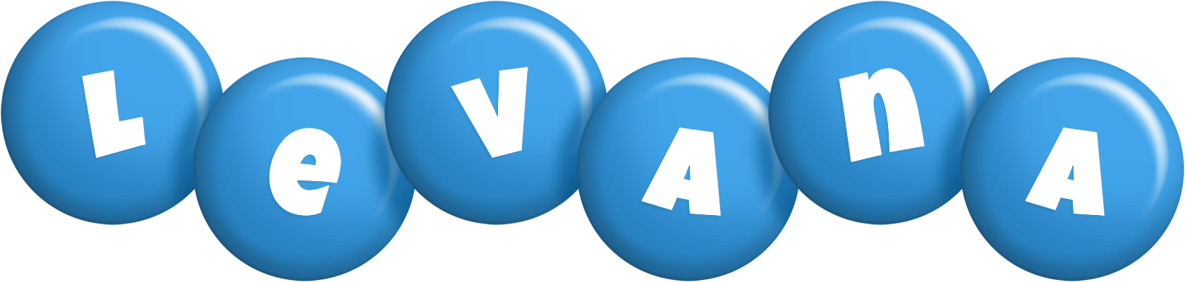Levana candy-blue logo