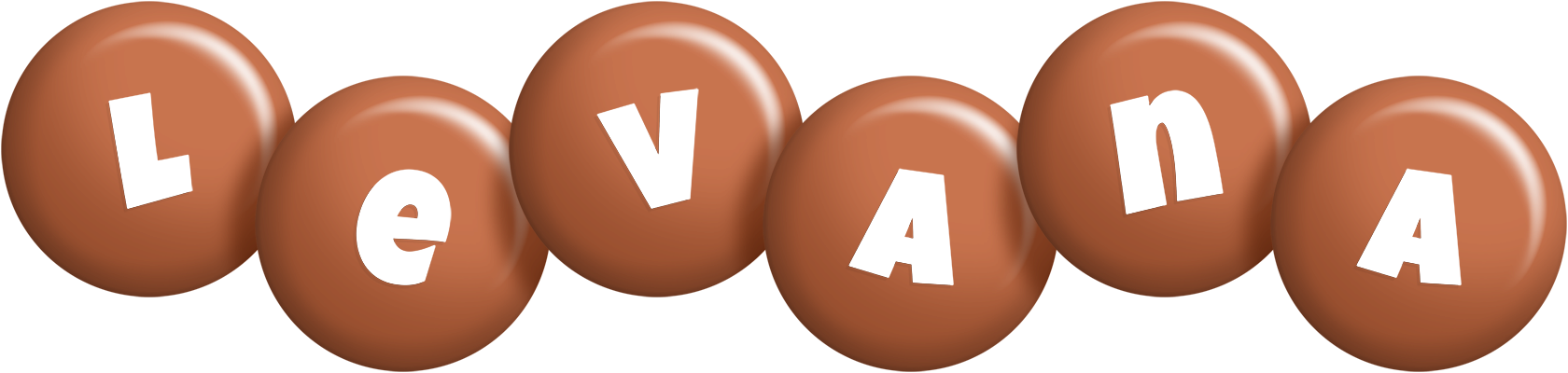 Levana candy-brown logo