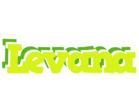 Levana citrus logo