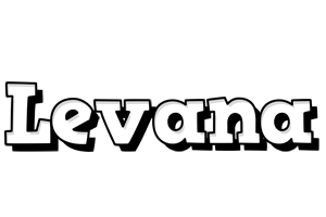 Levana snowing logo