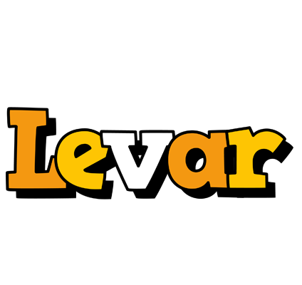 Levar cartoon logo