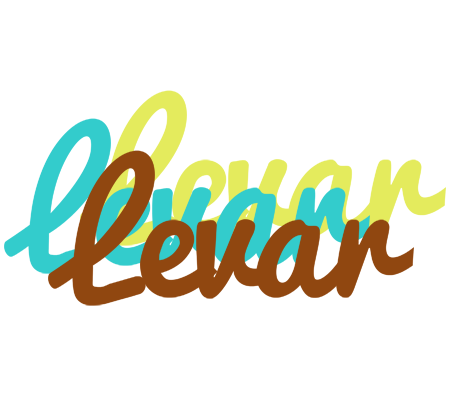 Levar cupcake logo