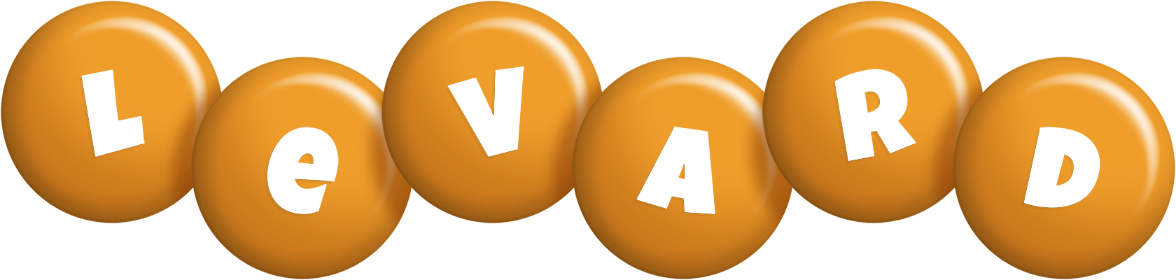 Levard candy-orange logo