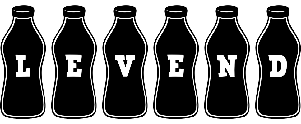 Levend bottle logo