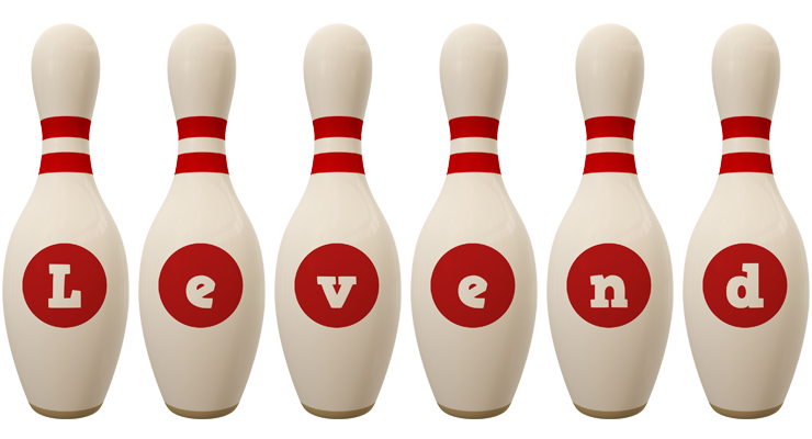 Levend bowling-pin logo