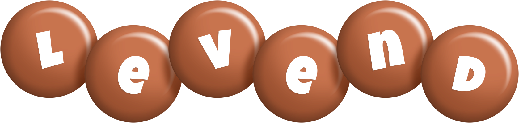 Levend candy-brown logo