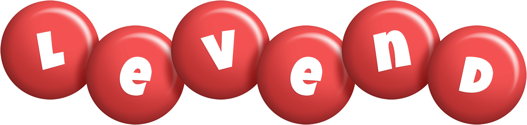 Levend candy-red logo