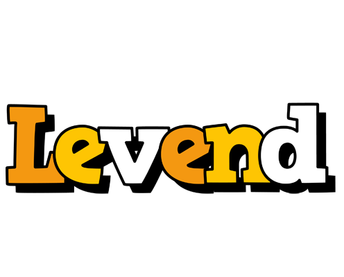 Levend cartoon logo