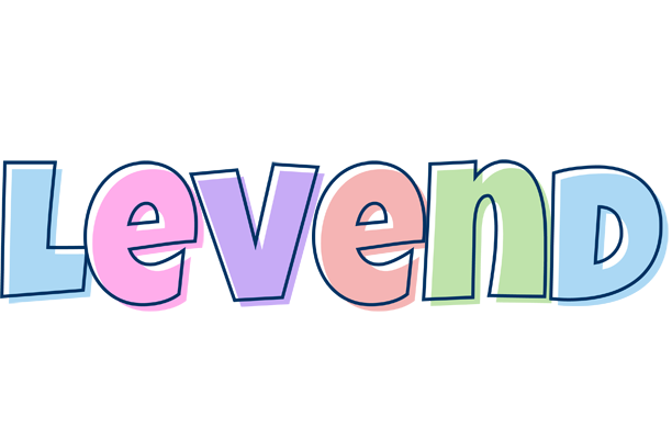 Levend pastel logo