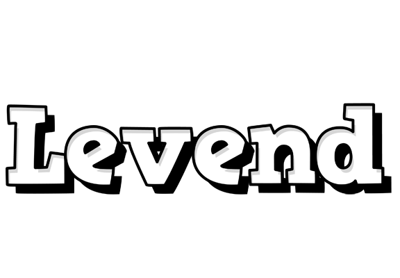Levend snowing logo