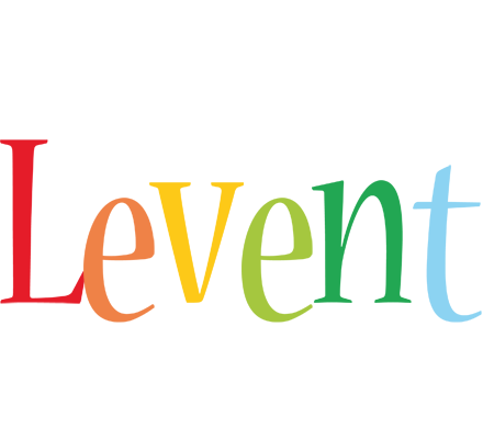 Levent birthday logo