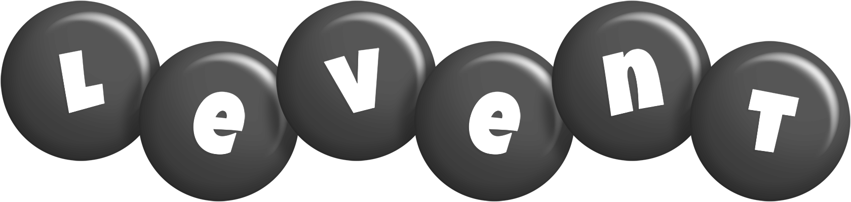 Levent candy-black logo