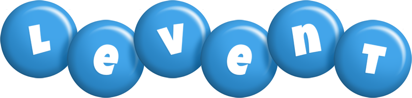 Levent candy-blue logo