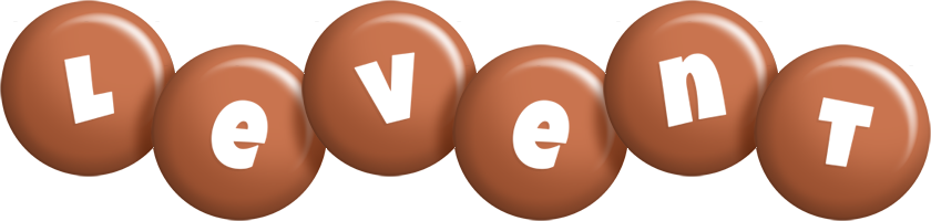 Levent candy-brown logo