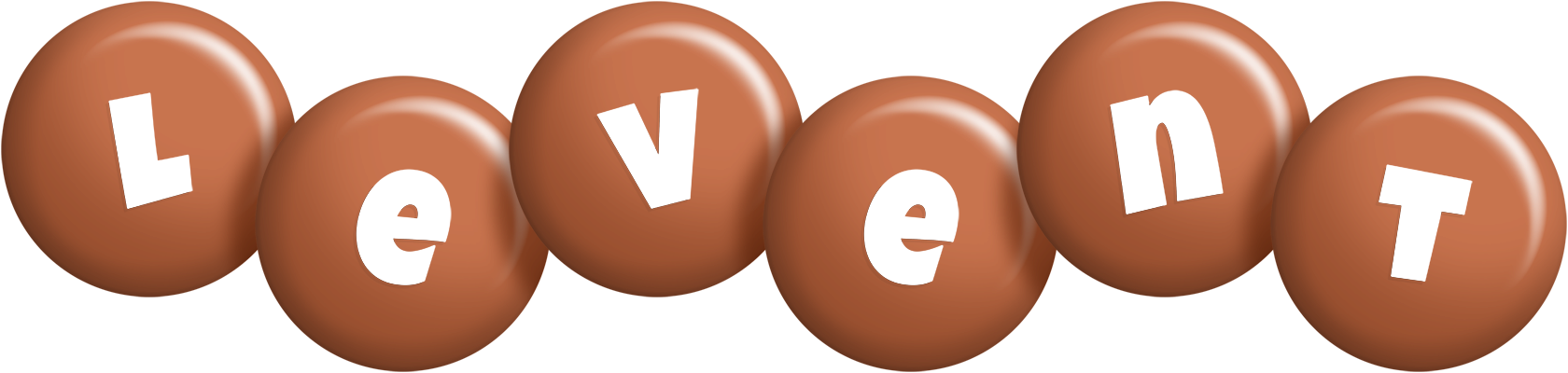 Levent candy-brown logo